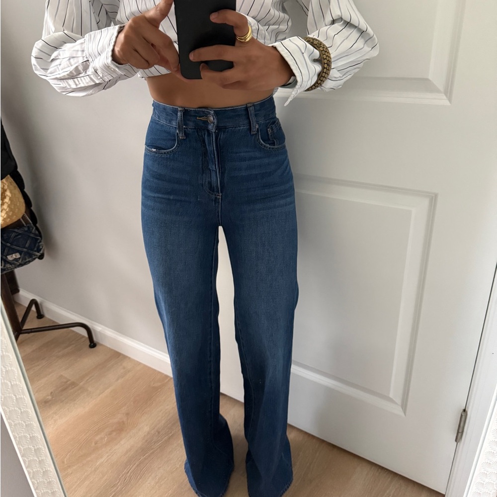 H&M Blue Flare & Wide Leg Jeans